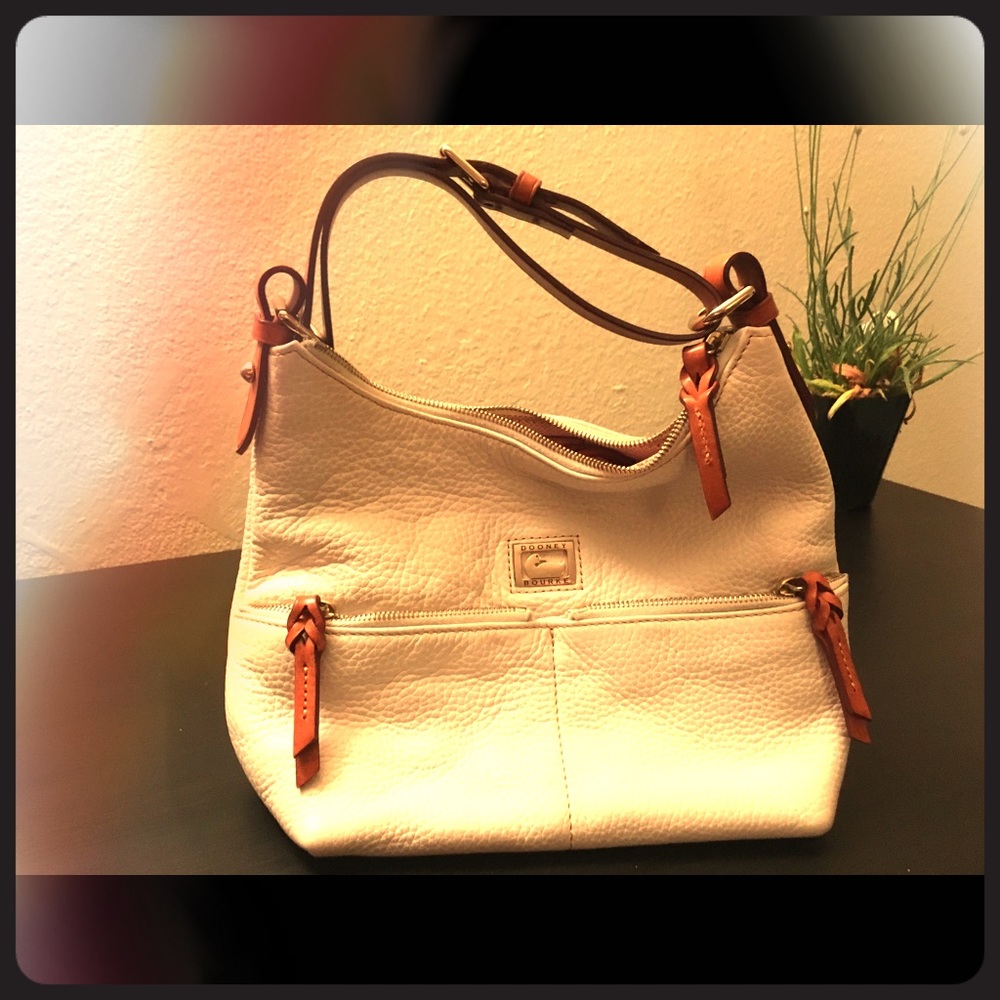 Dooney & Bourke Leather Dillen Pocket Sac